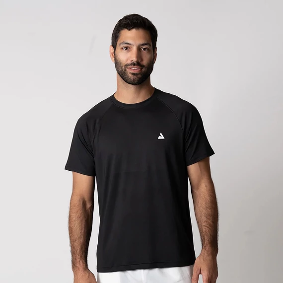 Joola Court férfi rövid ujjú sportpóló pickleballhoz – technikai légáteresztő póló